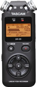 Tascam DR-05 Digital Sound Recorder